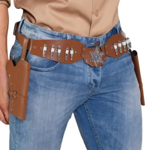 Cowboyholster Dubbel Sherrif