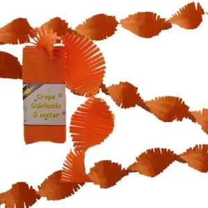 Crepe Slinger Oranje 6 meter