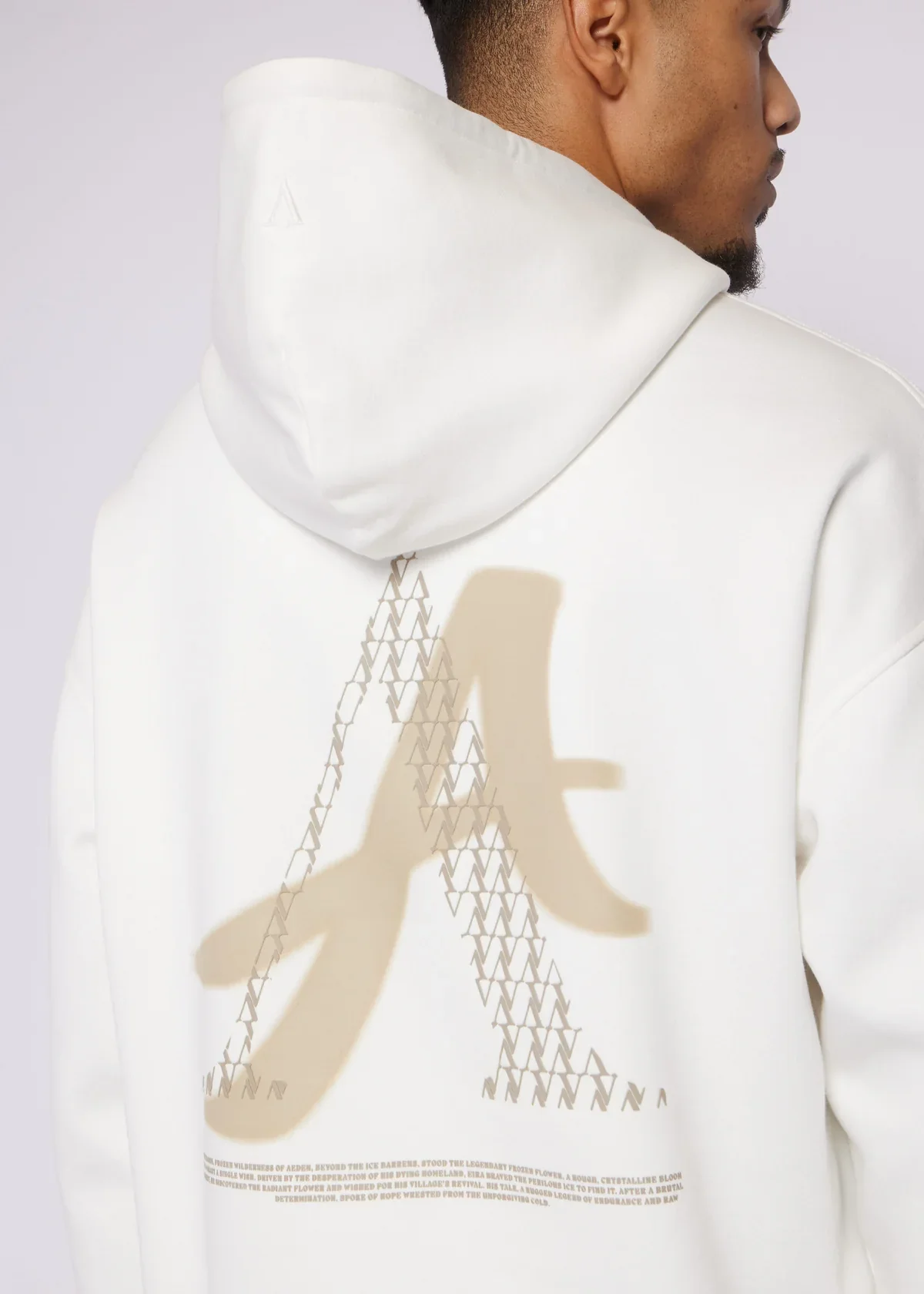 Aeden JENS HOODIE Oversized
OFF-WHITE - Afbeelding 5