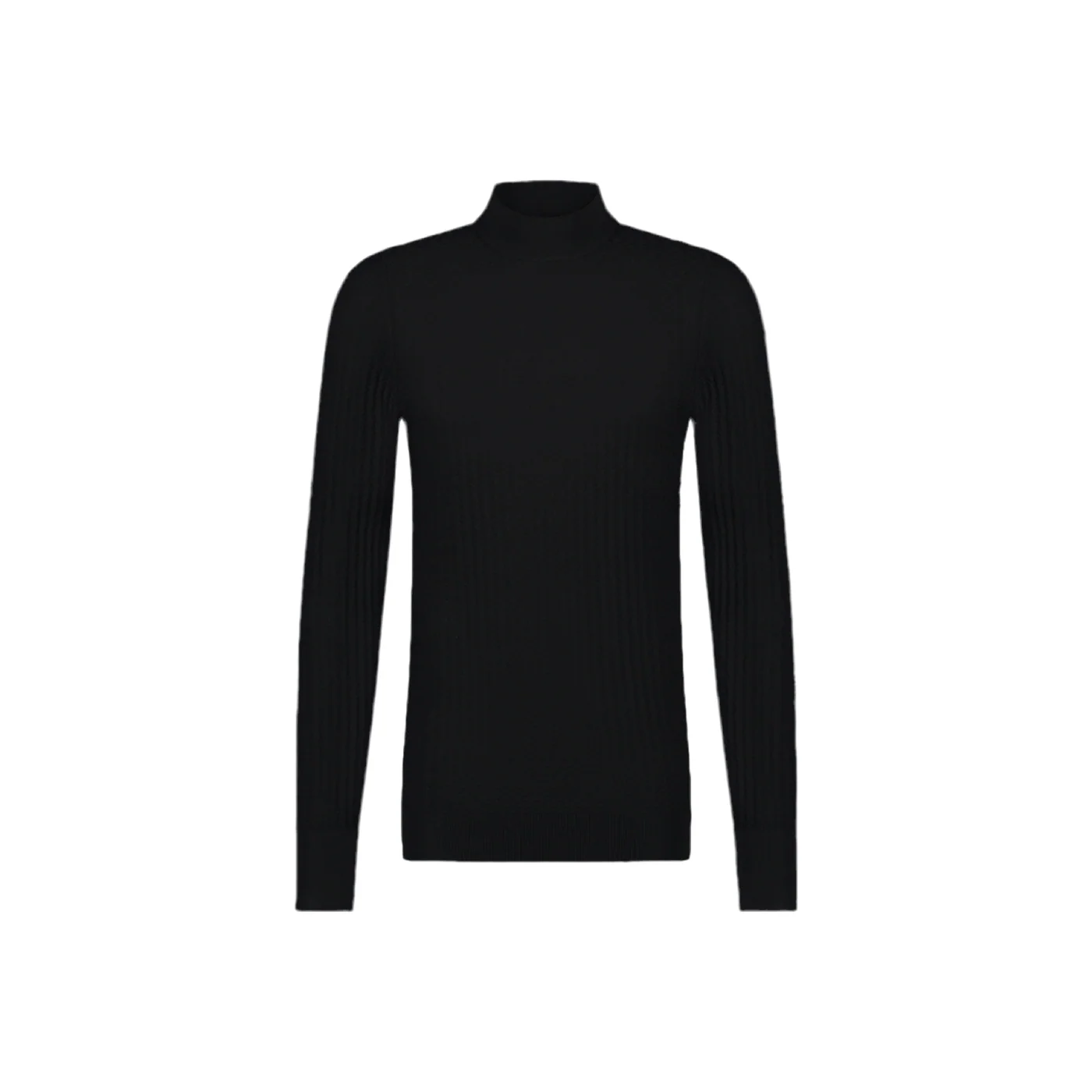 Aeden Aspen trui met turtleneck Zwart. Maat-S - Afbeelding 3