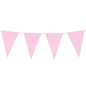 Vlaggenlijn Licht Roze 10 Meter