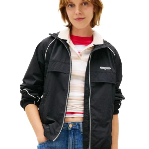 Piping Nylon Track Vest