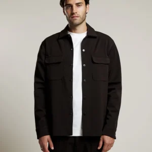 AEDEN ALBANO OVERSHIRT BRUIN
