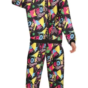 Kleurig jaren 80 fout trainingspak