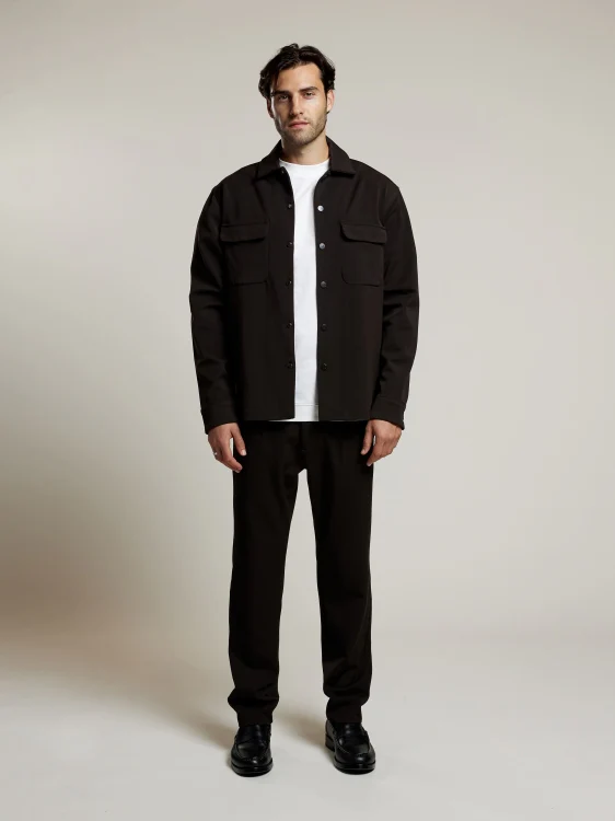 AEDEN ALBANO OVERSHIRT BRUIN - Afbeelding 5