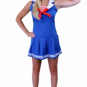 Marine Jurk met hoedje