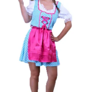 Dirndl Jurk Lena Blauw