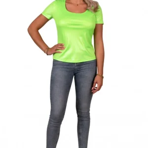 Groen Dames T-Shirt Neon