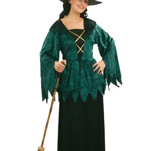Gothic Heksenjurk (incl hoed)