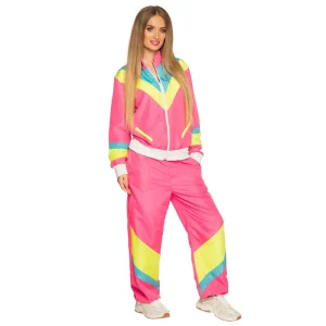 Retro Babe Trainingspak Roze | Fout trainingspak roze
