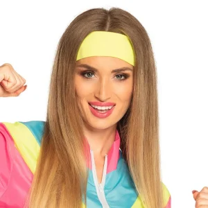 Hoofdband Fluor Geel