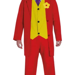 Joker Kostuum Rood Heren