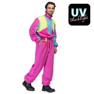 Skipak Snow blizzard dude | Retro Apres Skipak Neon Roze Heren