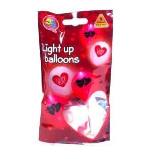 5 x LED Ballon - I Love You