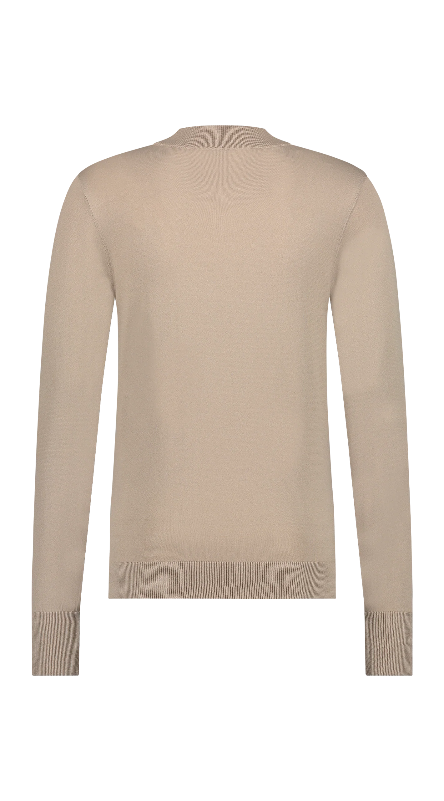 Aeden Normano turtle trui taupe kleur - Afbeelding 3