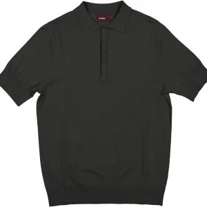 Aeden Heren polo Nicko Donker groen