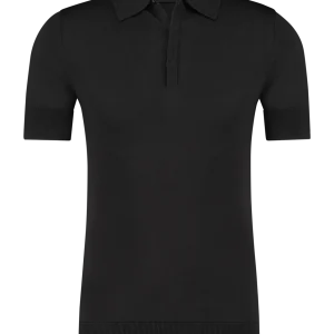 Aeden Heren polo Nicko Zwart