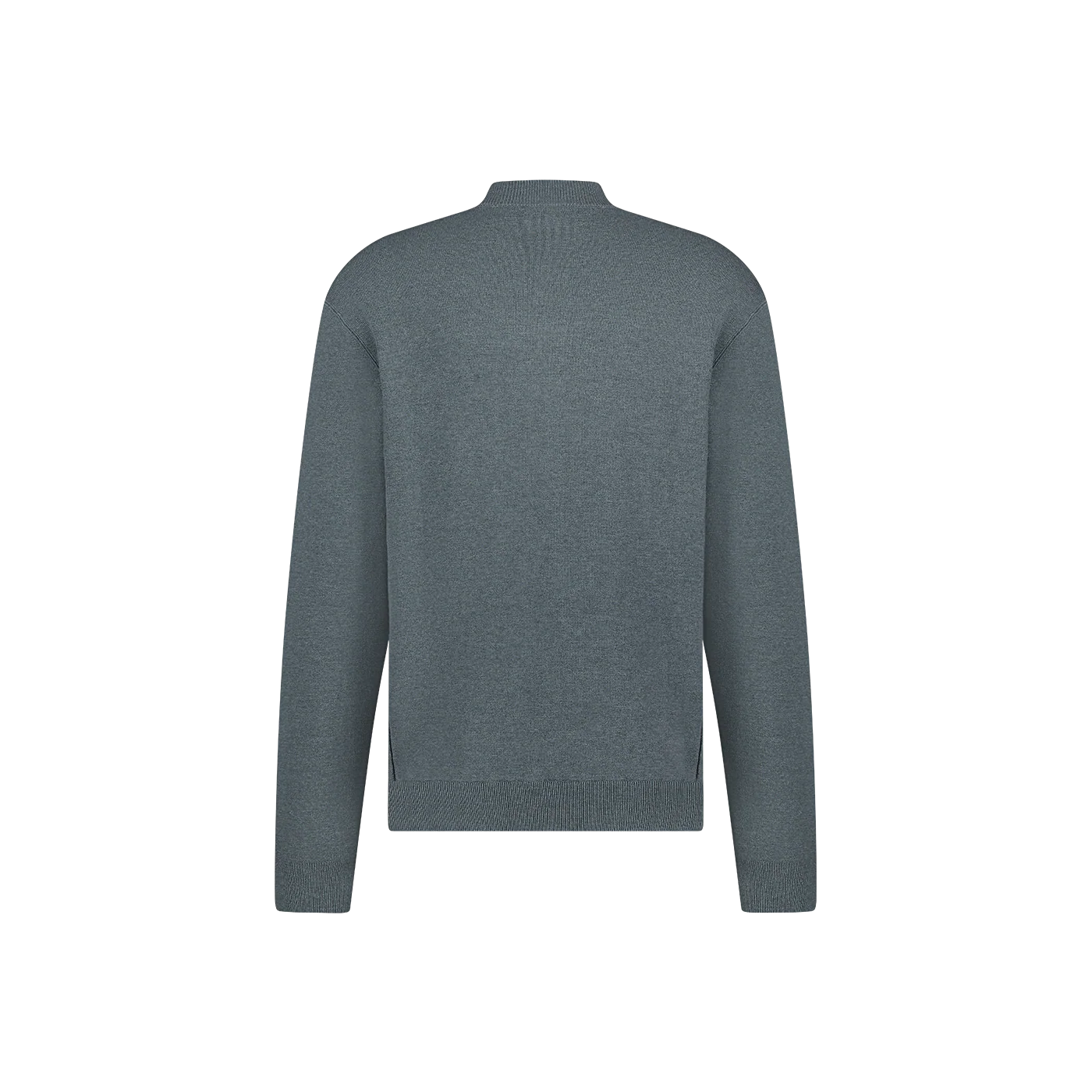 AEDEN ZEV Oversized Vest met rits Grijs/Blauw - Afbeelding 3