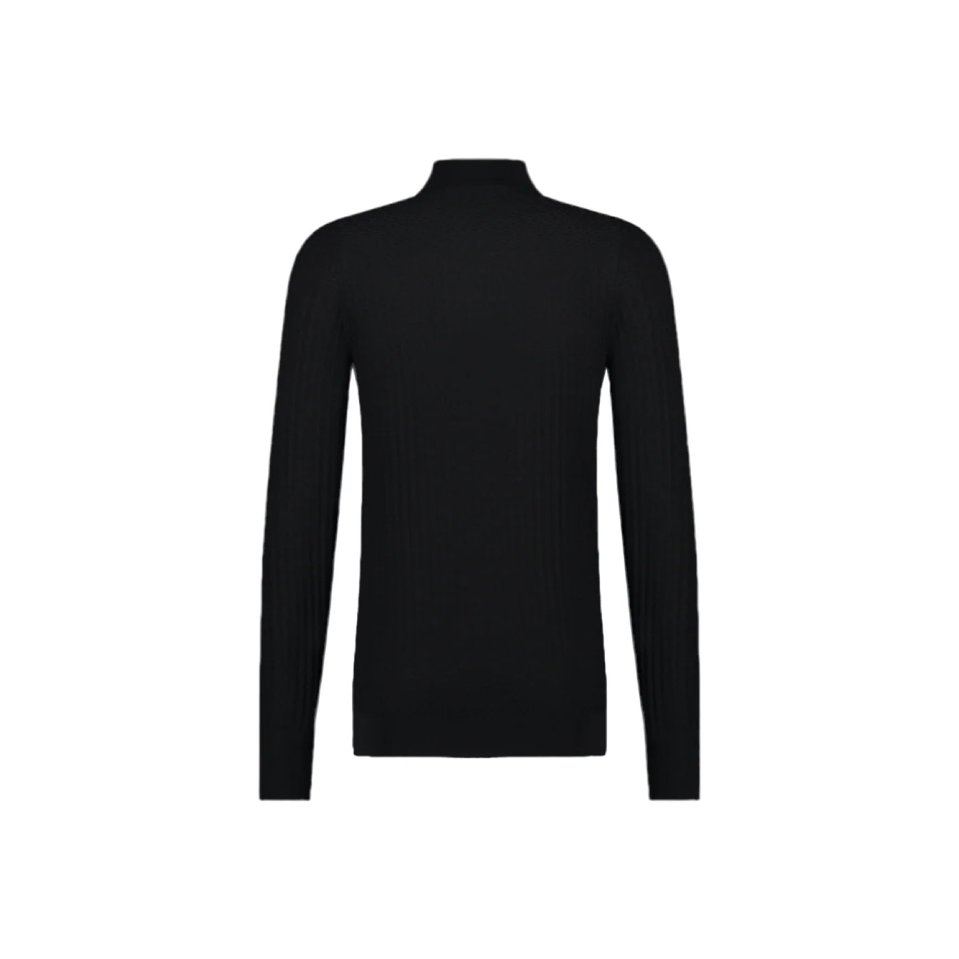 Aeden Aspen trui met turtleneck Zwart. Maat-S