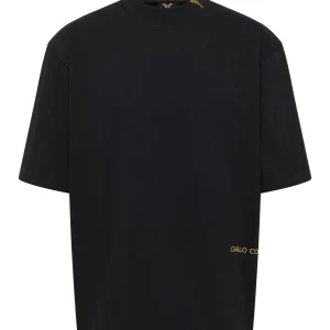 Carlo Colucci CARAT T-shirt Oversized Zwart.