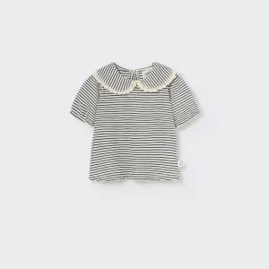 Cozmo - Organic Slub striped Baby shirt