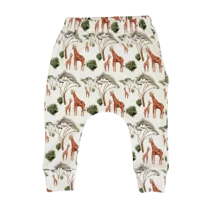 Baby Broekje Rib Giraf