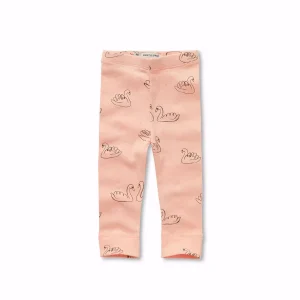 Sproet & Sprout - Baby Legging Swan Print