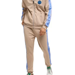 Carlo Colucci trainingspakset met unieke badge Zandkleur/Beige-XS.