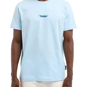 Carlo Colucci t-shirt basiclijn Blauw