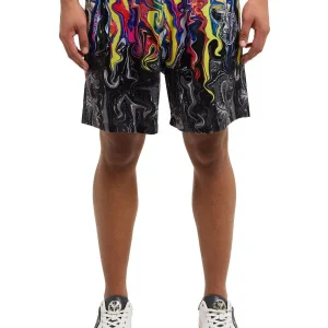 Carlo Colucci korte broek fusion - Rood Maat-M