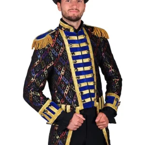 Jas heer Hologram Blauw | Aanbieding | OP=OP