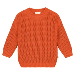 Yuki - Chunky Knitted Sweater Pumpkin (PO)