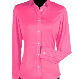 Roze Damesblouse Basic