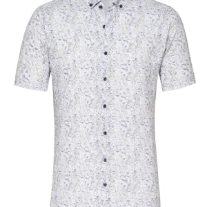 Desoto overhemd met korte mouwen Grijs