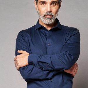 Desoto overhemd Luxury line, Blauw