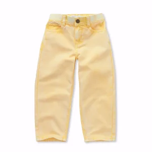 Sproet & Sprout - Denim pants | Pastel yellow