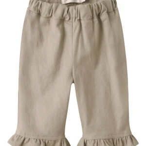 Lil' Atelier - Baby Broek NBFDOREEN Wide Twill Pant | Oxford Tan