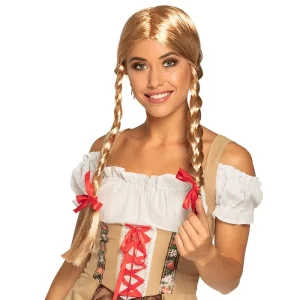 Tiroler pruik Heidi Blond