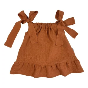 Ibiza Jurk Gold Brown