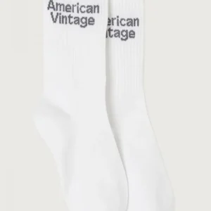 American Vintage - Sokken Clypsun White