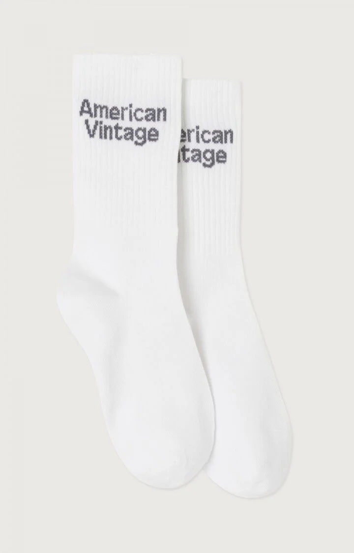 American Vintage - Sokken Clypsun White - Afbeelding 2