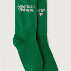 American Vintage - Sokken Clypsun Green