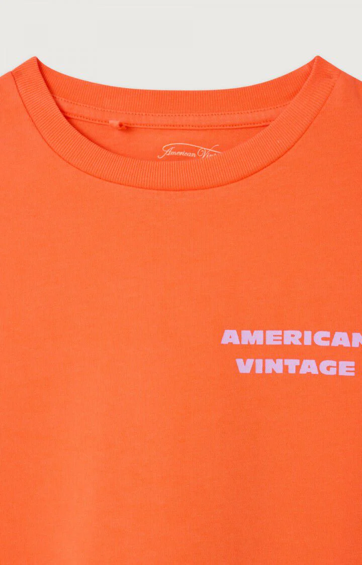 American Vintage - Kids t-shirt Fizvalley MANDARINE VINTAGE - Afbeelding 5