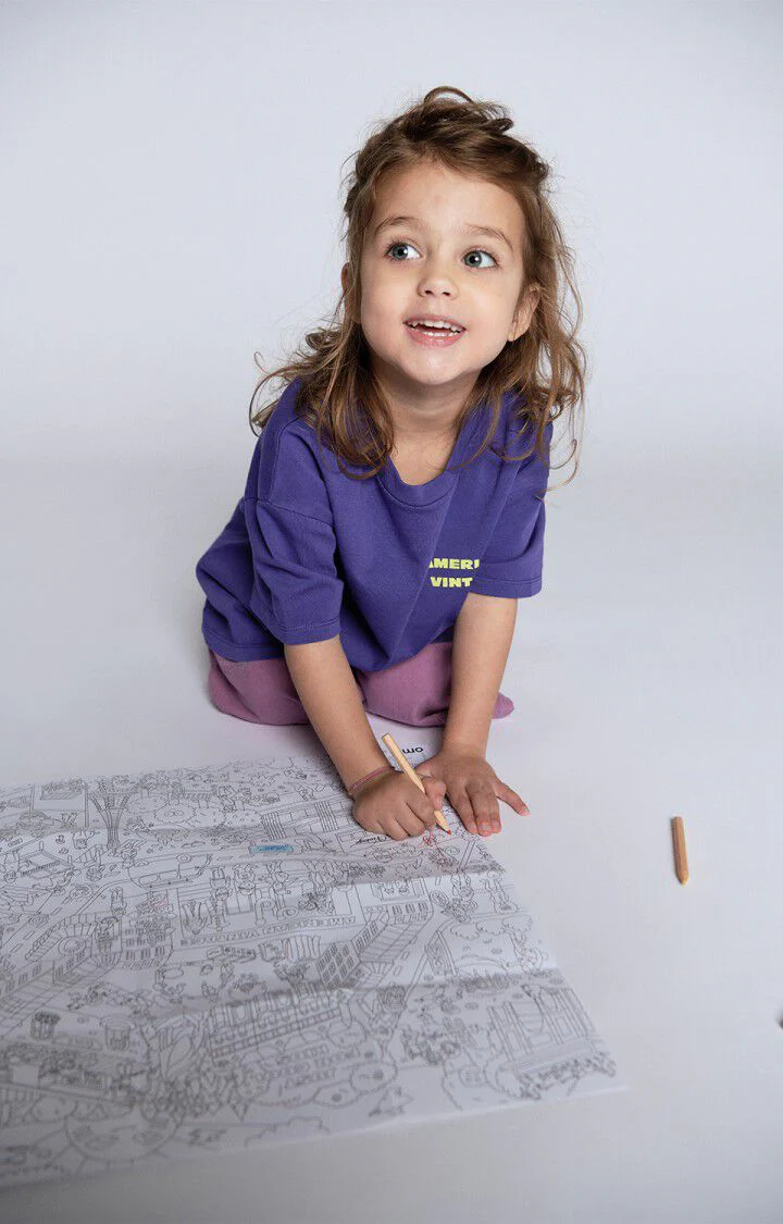 American Vintage - Kids t-shirt Fizvalley MYRTILLE VINTAGE - Afbeelding 8