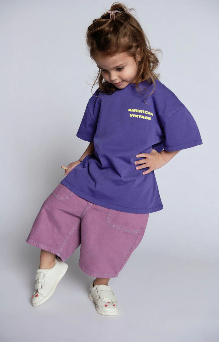 American Vintage - Kids t-shirt Fizvalley MYRTILLE VINTAGE - Afbeelding 7