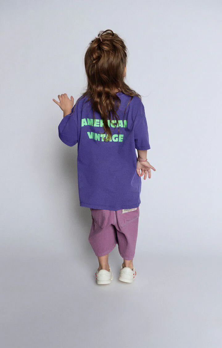 American Vintage - Kids t-shirt Fizvalley MYRTILLE VINTAGE - Afbeelding 6