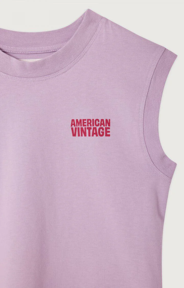 American Vintage - Kids LILPAS Tanktop Gixy Lila - Afbeelding 3