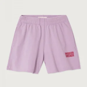 American Vintage - Gixy Kinder Short PASTEL LILAC