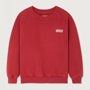 American Vintage - Izubird Sweatshirt Cerise Vintage
