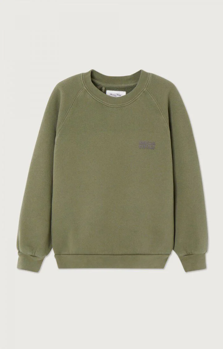 American Vintage - Izubird Sweatshirt Khaki Vintage - Afbeelding 2